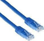ACT Blue CAT5e U/UTP Ethernet LAN Patchkabel mit RJ45-Steckern, Länge: 20 m - Bild 1