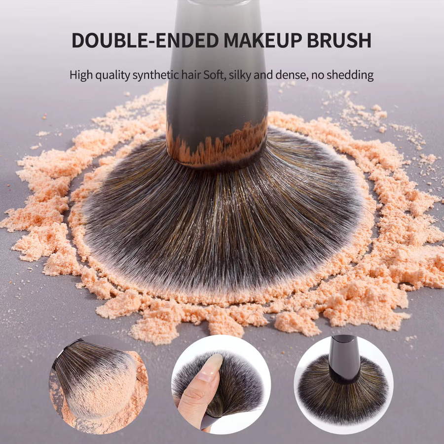 Maange Double Ended Make-up Pinsel, Unisex - Bild 3