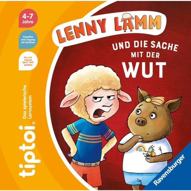 Lenny Lamm und die Sache mit der Wut, tiptoi Pappbilderbuch - Bild 1