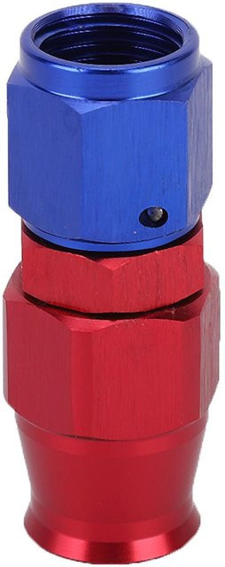 Igeteck AN6 Schlauchanschluss Schwenkbar als Kühlöl und Kraftstoffadapter für Teflon 0 Grad aus Edelstahl in Multicolour - Bild 1