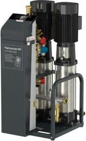 Flamco Steuermodul Duo Typ D 100, G 1 1/2, PN 16, Grau, vertikale Installation - Bild 1