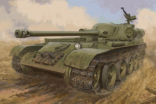 Trumpeter Soviet SU-102 SPA, Fahrzeuge, Grün - Bild 1