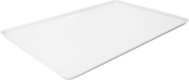 Schneider Auslagetablett aus Melamin in Weiß, rechteckig, B: 40 cm, T: 60 cm, H: 2 cm - Bild 1
