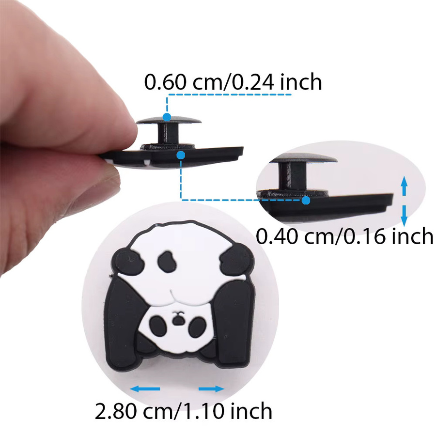 Happye&TiTi Charms für Armbänder und Schuhe, PVC, Unisex - Bild 2