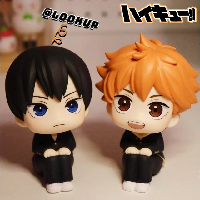 Bandai Haikyuu Hinata Shoyo Tobio Kageyama Actionfigur, 2er-Set - Bild 1