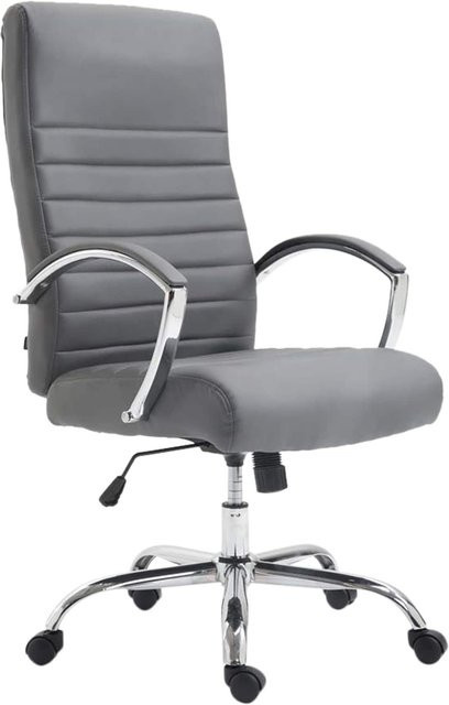 CLP Bürostuhl Valais ergonomisch aus Kunstleder mit höhenverstellbarem Sitz und 136 kg Belastbarkeit - Bild 1