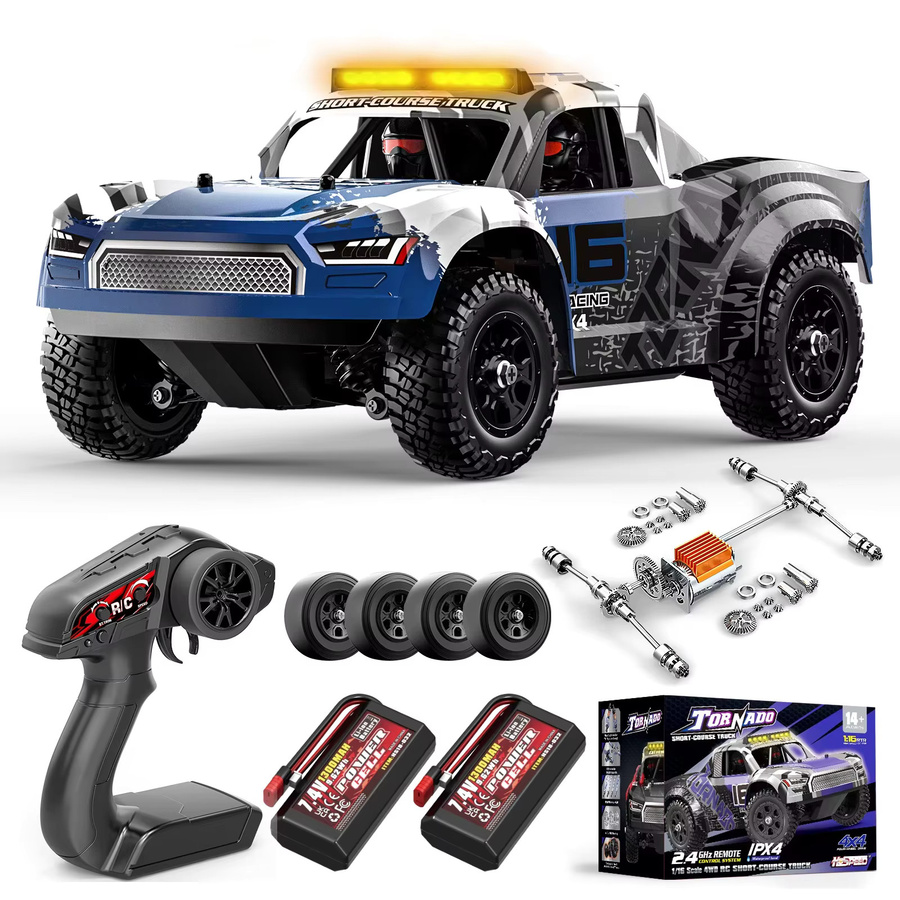 Womaqu Damen-RC-Auto, Maßstab 1:16, 4WD All-Terrain, mit LED-Lichter, ab 14 Jahren - Bild 8
