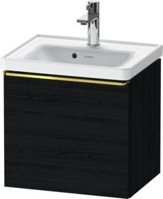 Duravit Waschtischunterschrank D-Neo in Eiche und Weiß, B/T/H: 48,4 x 37,2 x 44 cm - Bild 1