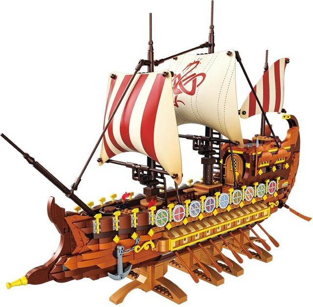 LEGO Wikinger Langschiff, Bausteine, 2073 Teile, ab 14 Jahre - Bild 1