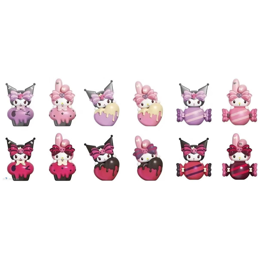 Sanrio Charaktere Kawaii Mini-Figuren, Puppen-Sammlung, Bunt / Mehrfarbig - Bild 2