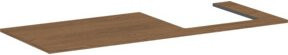 Hansgrohe Konsole Xilesa E Wandmontage in Eiche Kaschmir, Breite: 137,5 cm, Tiefe: 55 cm - Bild 1