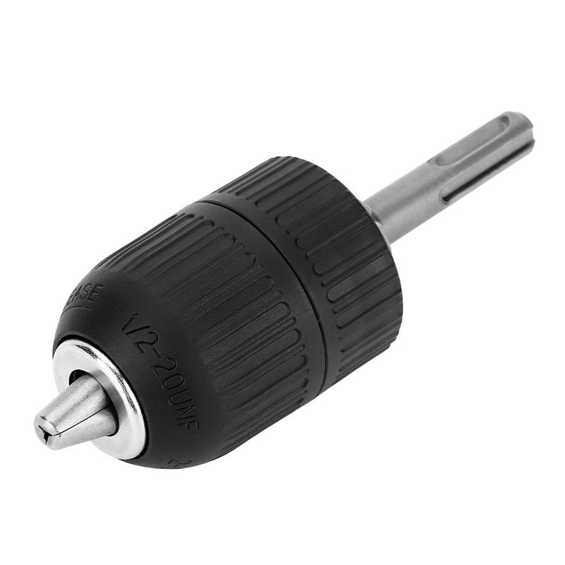 Kkmoon Keyless Drehmaschine Bohrfutter Konverter aus Kunststoff mit SDS Adapter, 2-13mm, Schwarz - Bild 6