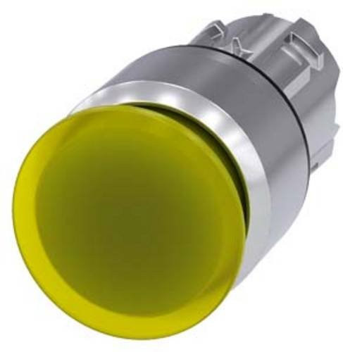 Siemens Pilzdrucktaster 3SU1051-1AA30-0AA0 in Gelb mit IP66 IP67 IP69/IP69K Schutzart - Bild 1