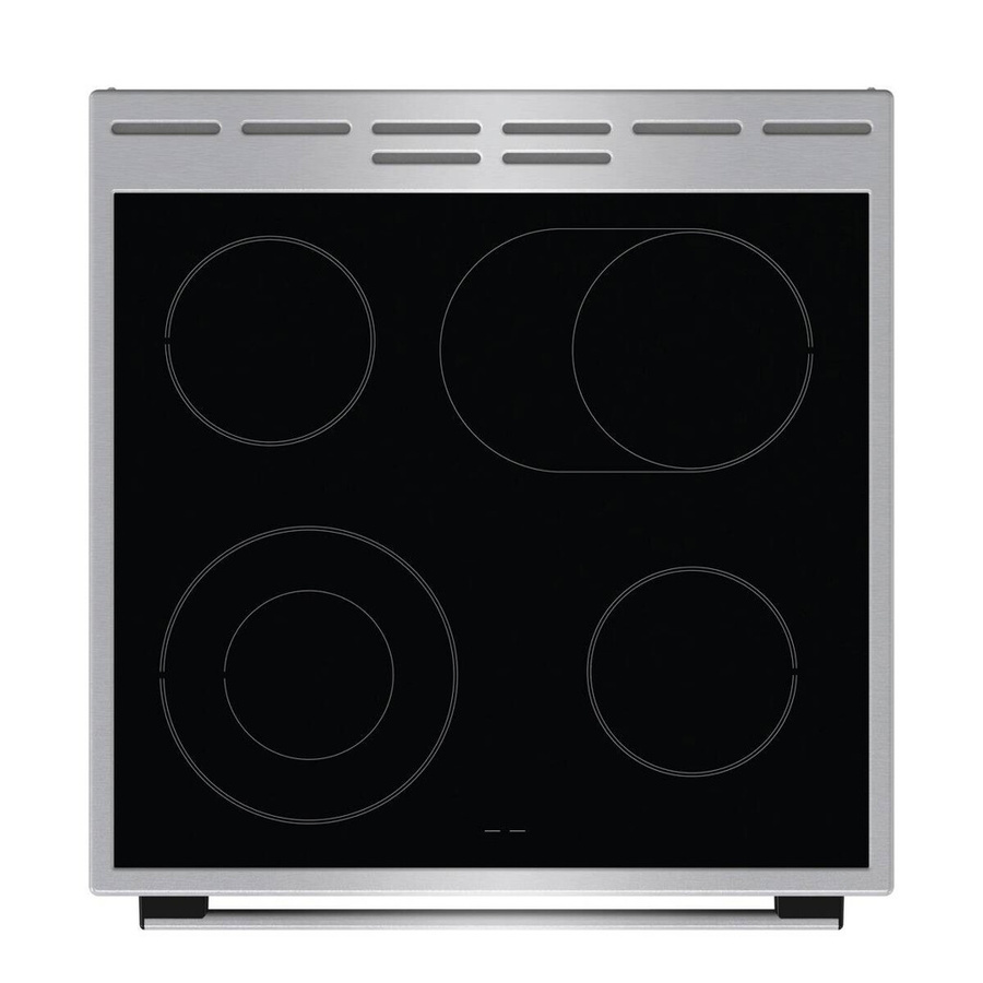 Gorenje Standherd GECS6C70XPA mit Glaskeramikkochfeld in Edelstahloptik, B/H/T: 60 x 85 x 60 cm - Bild 3