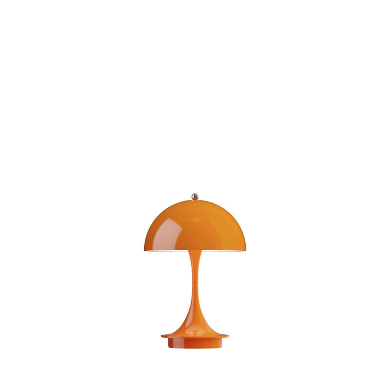 Louis Poulsen Panthella 160 Portable V3 Tischleuchte Orange dimmbar mit Akku - Bild 2
