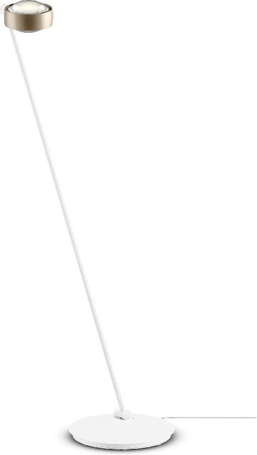 Occhio Sento LED-Leseleuchte mit Occhio air Modul, Gold matt und Weiß matt, Warmweiß 2700K - Bild 1