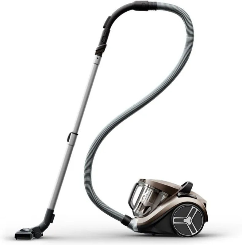 Rowenta Compact Power XXL Parkett Bodenstaubsauger RO4B30, beutellos, Grau/Schwarz - Bild 3
