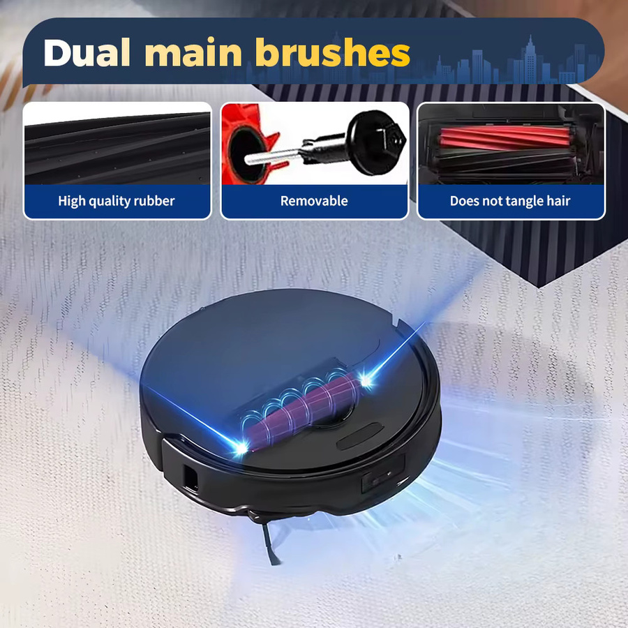 Roborock Hauptbürste aus Silikon für Q5 Pro, Q5 Pro+, Q8 Max, Q8 Max+, G20, S8, S8+ und S8 Pro Ultra Roboter-Staubsauger - Bild 6