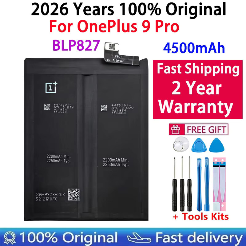 Original Ersatzakku für OnePlus Modelle 1, 2, 3, 3T, 5, 5T, 6, 6T, 7, 7T, 8, 8T, 9, 9R Pro Plus und Nord 2 N10X in Schwarz - Bild 2