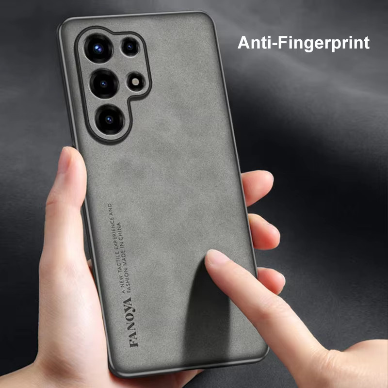 Samsung Handyhülle aus PU-Leder für Android Smartphones in Braun - Bild 2