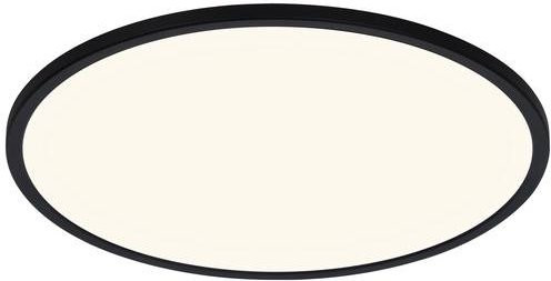 Nordlux Oja 42 LED-Deckenleuchte Schwarz, dimmbar, rund, IP54 - Bild 1