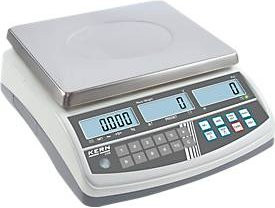 Kern Zählwaage CPB in Silber aus Edelstahl mit 3 Displays, PRE-TARE-Funktion, Zählsummenspeicher und einem Wägebereich bis max. 6 kg - Bild 1