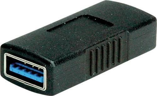 Value USB 2.0 Adapter mit 2x USB 3.2 Gen 1 Buchse A in Schwarz - Bild 1