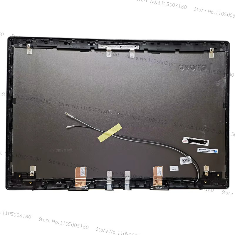 Lenovo IdeaPad 520-15 520-15IKB Ersatzgehäuse Set in Grau mit LCD Back Cover, Frontrahmen, Handballenauflage, Bottom Case und Scharnieren - Bild 2