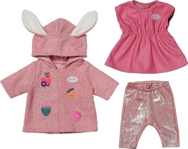 Zapf Creation BABY born Mantel Set mit Kleid Puppenzubehör - Bild 2