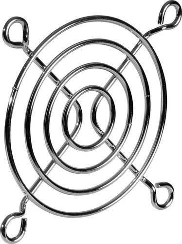 SEPA FG40 Lüftergitter aus Edelstahl in Silber, B x H: 40 x 40 mm - Bild 1