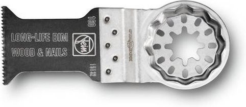 Fein E-Cut Long-Life Bimetall Tauchsägeblatt für Multischwingwerkzeuge, 35 mm, 3er-Pack - Bild 1