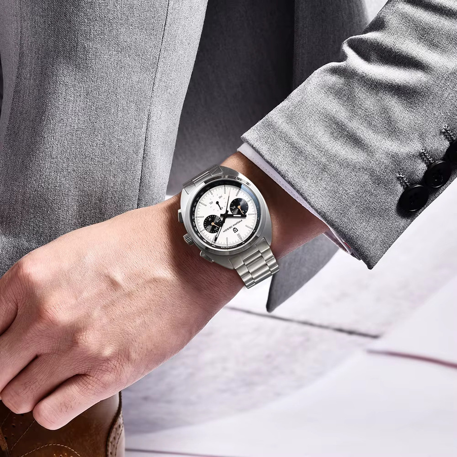 PAGANI DESIGN Chronograph, Quarz, Edelstahl, Saphirglas, Herren - Bild 2