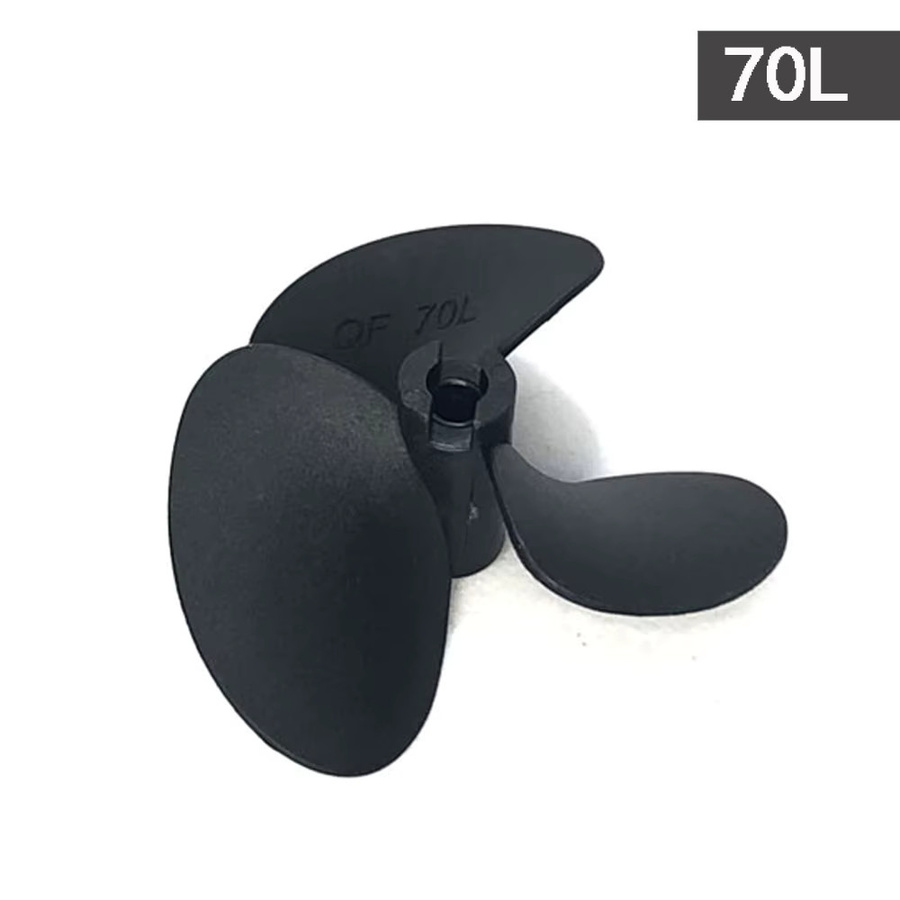 YSIDO Drei Klingen Glasfaser Nylon Paddel Propeller, Schwarz - Bild 2