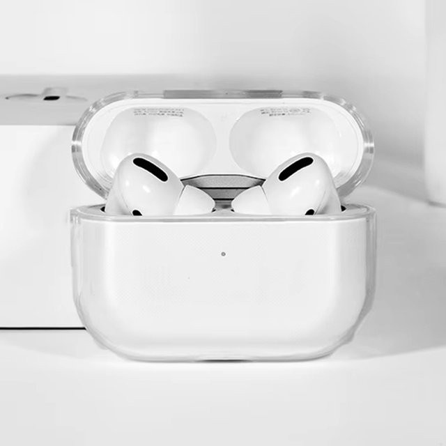 Transparente Silikon-Schutzhülle für Apple AirPods Pro 1 und 2 sowie AirPods 1, 2 und 3 - Bild 1