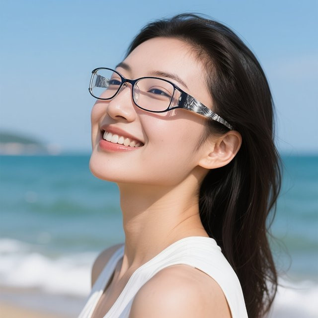 DIXSG Lesebrille, Vollrand, Kunststoff, Unisex - Bild 1