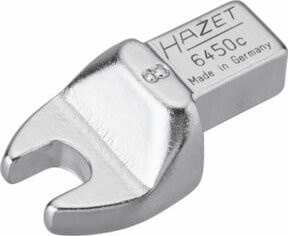 Hazet Einsteck-Maulschlüssel 6450C-8 in Silber mit 9 x 12 mm Einsteck-Vierkant und 8 mm Außen-Sechskant Profil - Bild 1