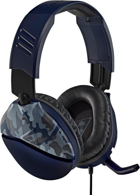 Turtle Beach Recon 70 Over-Ear Stereo Gaming-Headset mit 3,5 mm Klinke in Blau Camo - Bild 1