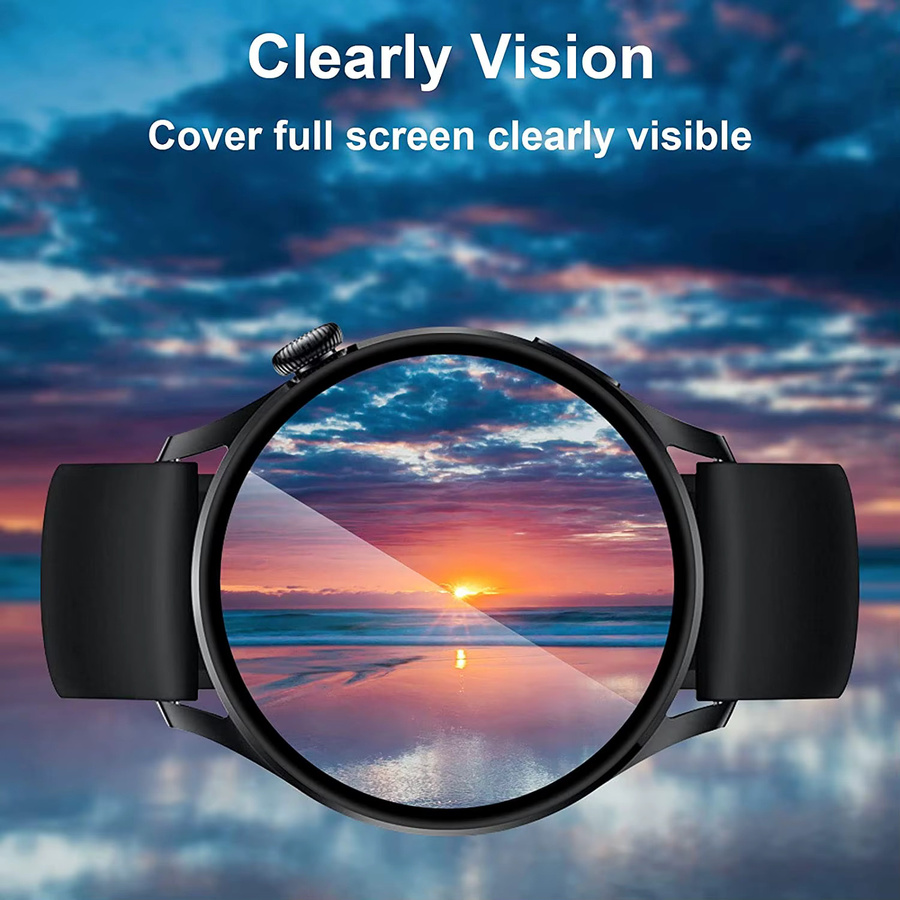 Huawei Displayschutzfolie, transparent, für Watch 3 Pro, 48 mm, 46 mm - Bild 4