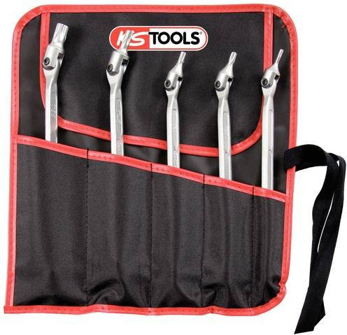 KS Tools Doppel-Gelenkschlüssel Abtrieb Außen T-Profil Torx aus Chrom-Vanadium in Silber - Bild 1