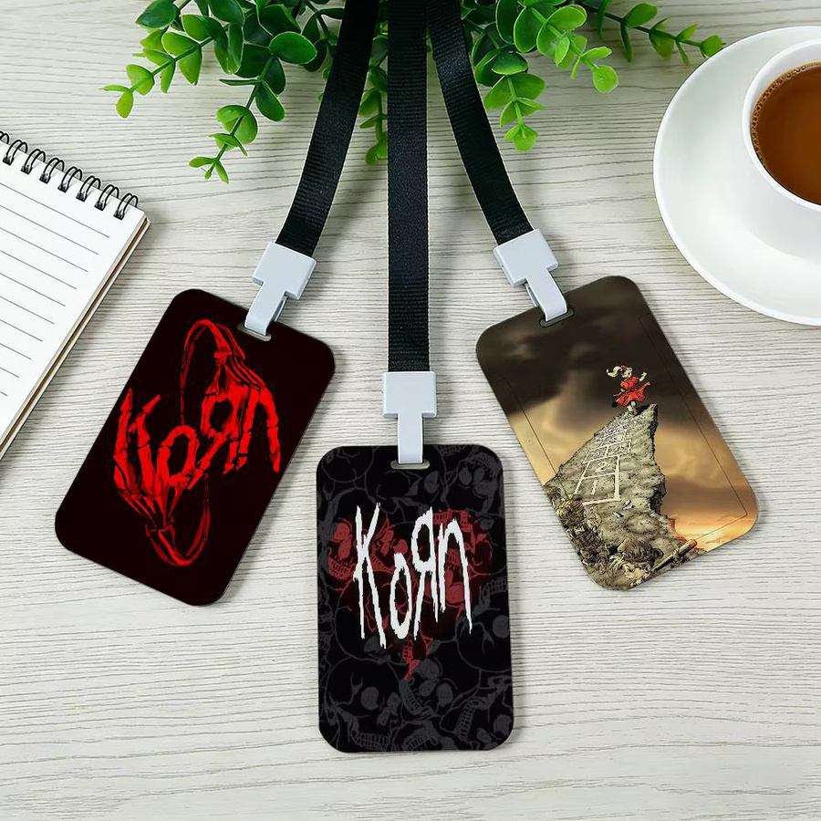 K-Korn Kartenhalter Schlüsselband für Firmenmitarbeiterausweise und Namensschilder Unisex - Bild 2