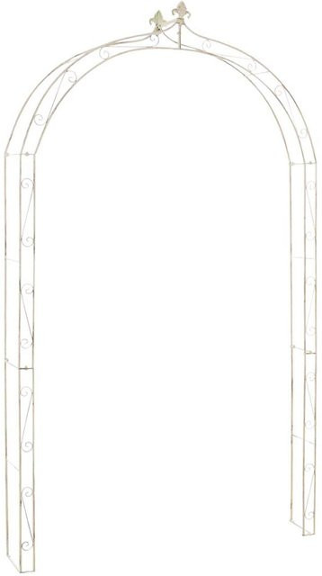 TPFGarden Rosenbogen Anra Kletterhilfe aus Stahl in Antik-Creme - Bild 1