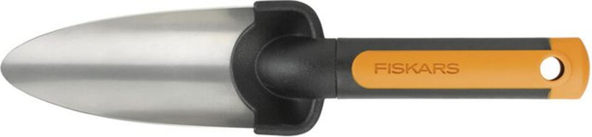 Fiskars Pflanzkelle Premium aus rostfreiem Stahl mit Aufhängeloch - Bild 2