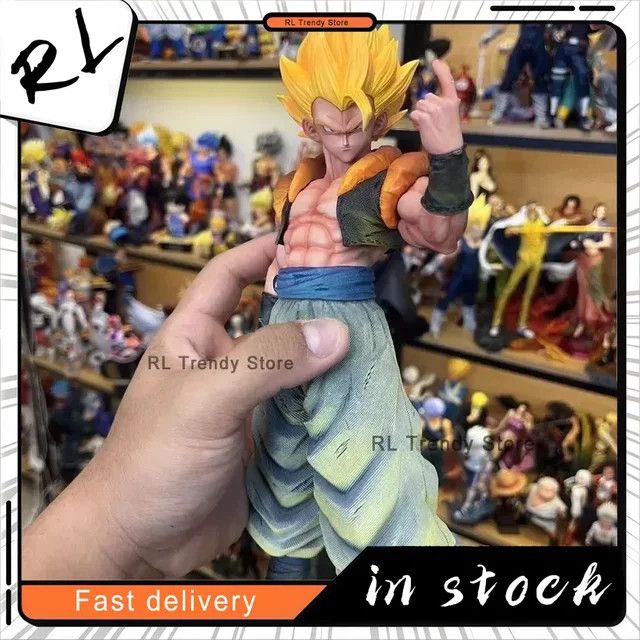 Bandai Dragon Ball Z Anime Figur Gogeta Action Figure aus PVC in Multicolor, Höhe: 32 cm - Bild 1