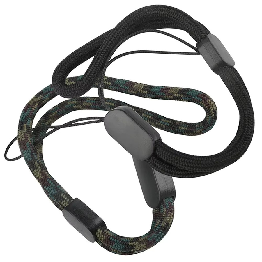 Sicherheits-Lanyard für Garmin Edge und Fahrradlichter, schwarzes Handgelenk-Seil, Länge: 20,5 cm - Bild 2