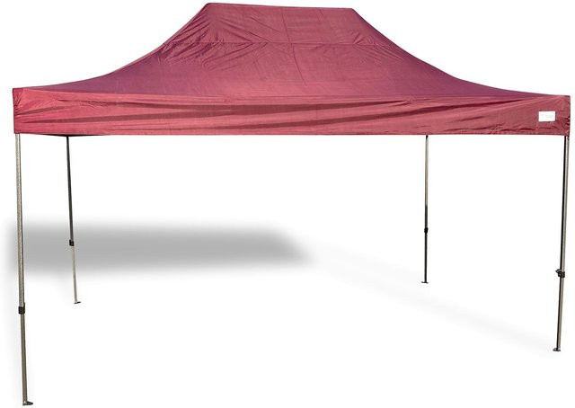 GRASEKAMP Faltpavillon Premium Line, Farbe: Bordeaux, B/T/H: 3 x 4,5 x 2,5 m (Beispielhafte Maße basierend auf Text)
Da im Originaltext nur "3x4,5m" steht, aber keine explizite Zuweisung von Breite, Tiefe oder Höhe erfolgt, werde ich die Maße gemäß der A - Bild 1