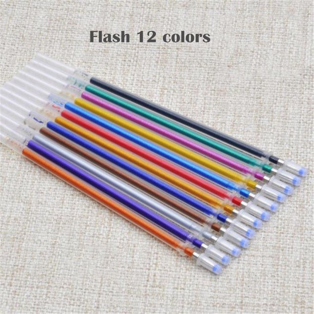 Blackrose Aquarell Gel Stift Nachfüller Set mit 12 Farben, 5 ml pro Stück - Bild 1