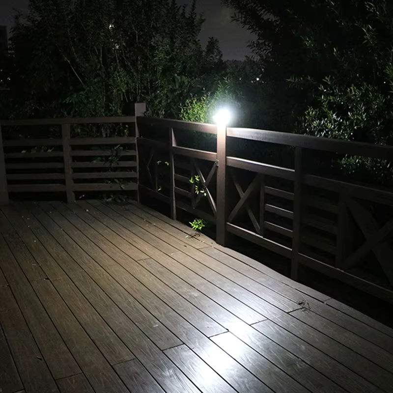 Dengsum Solar Wandlampe mit 212 LEDs und PIR Bewegungssensor, Schwarz, 3 Modi für Garten und Außenbereich - Bild 6