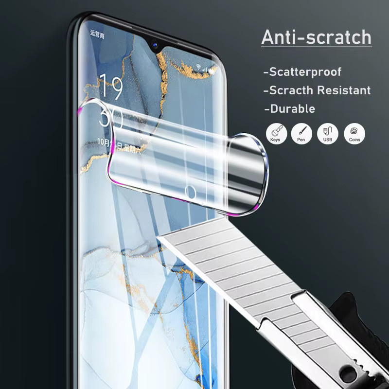 4er Pack Hydrogel Displayfolien für VIVO X200 FE S30 Pro Mini X100 Ultra X90 X80 X70 Pro Plus V50 V40 Pro, transparent - Bild 6