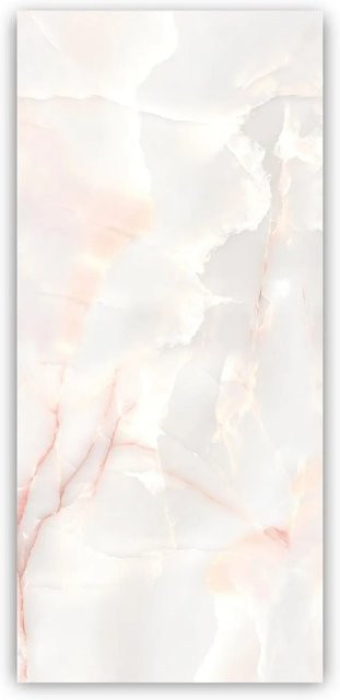 Walllux Duschrückwand Marmor Rose in Steinoptik aus Alu-Verbund, B/H: 90 x 200 cm, Dicke: 3 mm - Bild 1