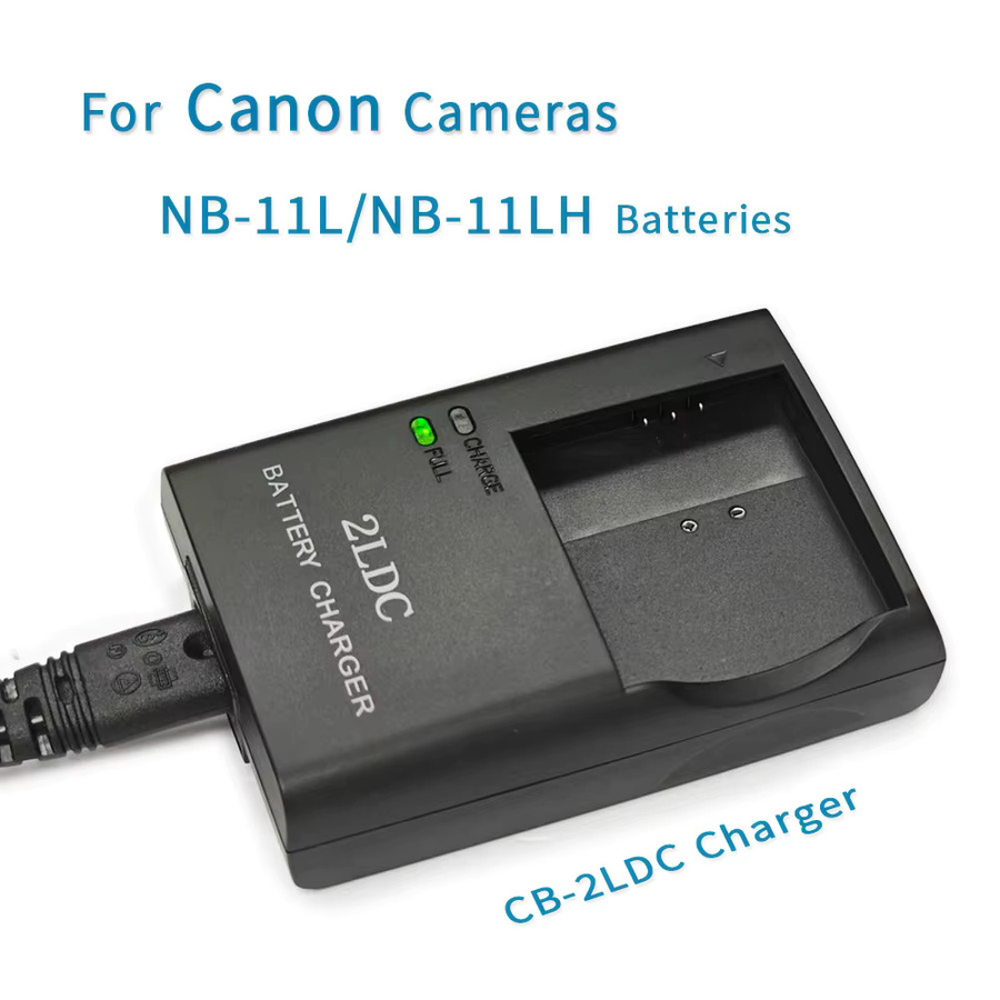 Canon Kamera-Akku-Ladegerät für NB-11L und NB11LH Akkus, Schwarz - Bild 2